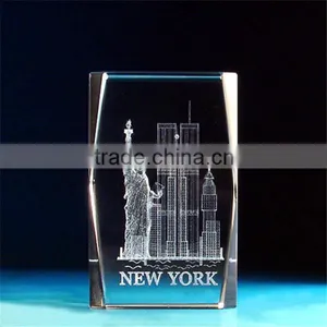 Wholesale K9 Top Quality 3d Crystal Cubes thumbnail-5