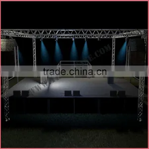Hot Used Aluminum Portable Small Stage Lighting Truss thumbnail-1