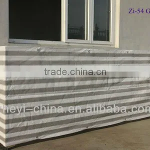HDPE Balcony Protection Color Stripe Blnd Shanghai China thumbnail-1