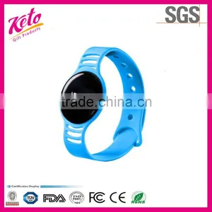 Popular Silicone Sports Pedometer Smart Bracelet With Bluetooth thumbnail-1