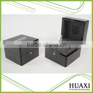 Personalized Custom Luxury Single Wood Watch Boxes thumbnail-3