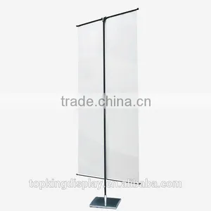 High Quality Adjustable Practical Advertising Aluminum Wall Hanging Picture Shelf Model B for Display Banner Stand thumbnail-2