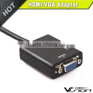 HDMI Male to VGA HD-15 15 Pin Male Adapter Cable Cord for DVD HDTV thumbnail-5
