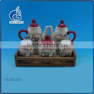 Popular Bulk Ceramic Tea Sugar Coffee Canisters thumbnail-4