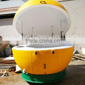 Unique Food Kiosk, Street Food Kiosk Shop, Popular Fiberglass Kiosk thumbnail-1