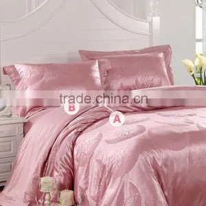100% Silk 300 Thread Count Bedding Set Luxury thumbnail-1