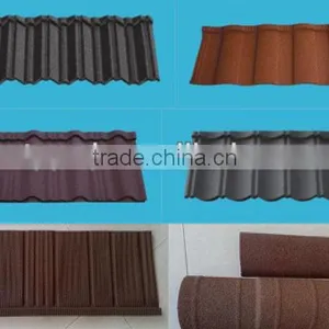 Tianyu Colorful Stone Coated Roll Forming Machine Stone Coated Production Line thumbnail-6