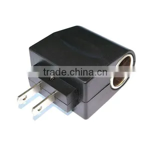12V1000ma Cigarette Lighter Power Adapter With EU US Plug thumbnail-3