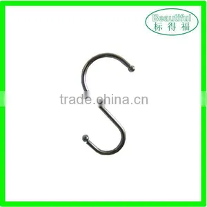 Metal Wire S Hook for Hanging Clothes/ Bags thumbnail-1