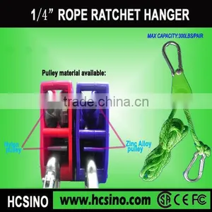Zinc Alloy or Polycarbonate 300lbs Adjustable Light Hanger thumbnail-1