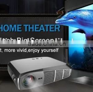 Hot Sell 1280*800 DLP LED Projector Support 1080P for Home Entertainment thumbnail-6