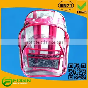 2015 Hot Custom Pvc School Backpack for Girls thumbnail-1