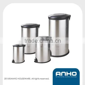 Superior Quality Hot Sale Stainless Steel Oval Step Bin thumbnail-1