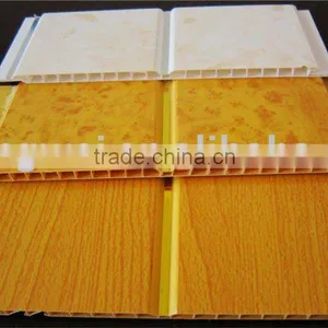 Pvc Panel for Ceiling (middle Groove,golden or Silver Line) thumbnail-1