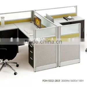New Arrived Popular Office Furniture Desk Workstation Design in Canton (FOH-SS32-2815) thumbnail-1
