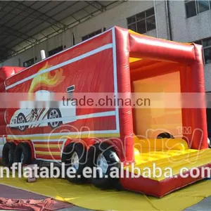 Commercial Inflatable Bouncer Car, Inflatable Combo Car,sale Cheap Bouncy Castle thumbnail-4