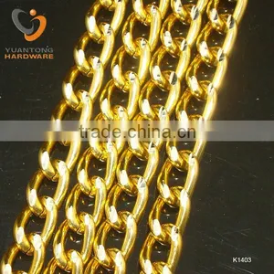 11.2mm Length Diamond Cut Curb Chain 2mm Thick thumbnail-1