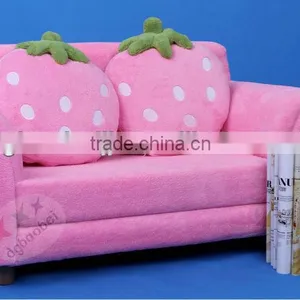 Two Seat Hot Sale Coreal Fleece Sofa thumbnail-1