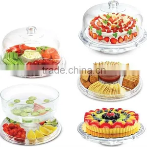 6 in 1 Multi Functional Dome Cake Stand thumbnail-1