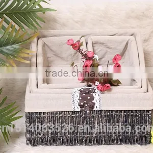 Chinese Feature Natural Material Gift Basket for Storage thumbnail-4