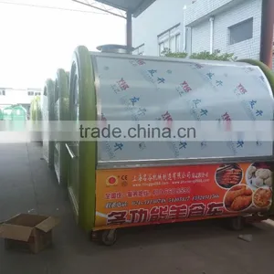 Fashionable Mobile Street Kiosk Cart for Sale/Food Processing Machine/Food Vending Vart for Sale thumbnail-2