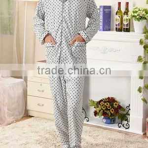 Couple Long Sleeve Printing Pajama Suit thumbnail-6