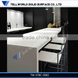TW Modern High Glossy High Bar Table thumbnail-5