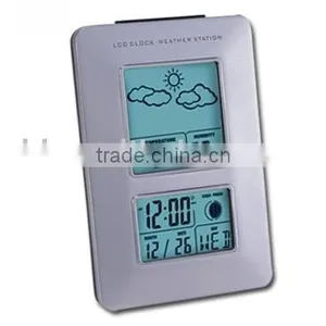 Weather Station/LCD Clock/weather Station Clock/table Clocks/Wireless Weather Station thumbnail-1