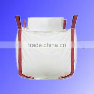White pp U-panel Woven Bags/loops in the Corner/eco-friendly Big Bags With Loops in the Corner thumbnail-1