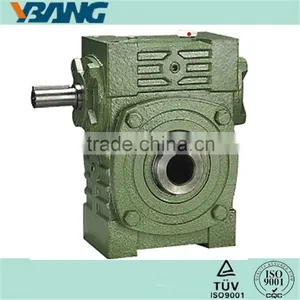 Size 40 - 250 WPWK Worm Wheel Gearbox With Electric Motor thumbnail-1