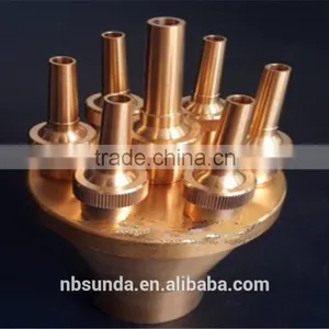 Brass Upward Ejection Water Fountain Nozzle thumbnail-1