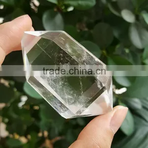 6~8cm Clear Crystal Double Terminated Points Quartz Crystal Rock thumbnail-2