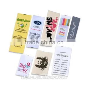 Colorful Print Satin&cloth Labels thumbnail-1