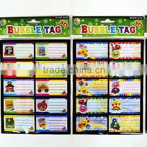 Creative Name Brand Tag Designs Paper Sticker thumbnail-1
