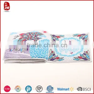 Sedex EN71 Certification Eco Friendly Popular Baby Educational Toys Soft Fabric Cloth Books For Kids thumbnail-6