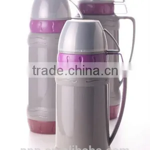Plastic Body Vacuum Thermos With Glass Liner thumbnail-1