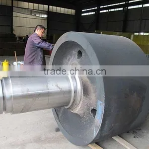 Cement Machinery Compent Support Roller With Shaft thumbnail-2