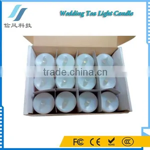 White Flameless Tea Light Candle LED Decorative Candle for Wedding Holiday Birthday Party Christmas thumbnail-6