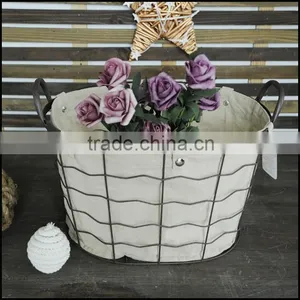 Wholesale Blue Wire Storage Baskets thumbnail-3