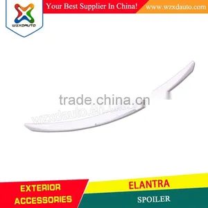 FIT FOR 2011 ~ 2013 Elantra Avante MD Rear Trunk Spoiler Unpainted Part With LED thumbnail-1