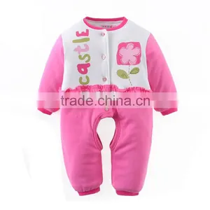 Warm Baby Rompers Pink Blue Yellow Newborn Turkey Wholesale Children Clothes thumbnail-5