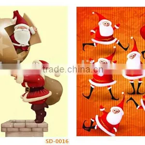 Home Decoral Cartoon Christmas Paintings for Kids thumbnail-5