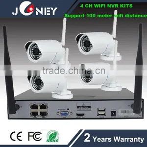 Joneytech 4 Channel Wireless Nvr Kit With VGA USB Interface thumbnail-1