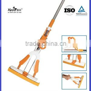 2015 Hot PVA Sponge Magic Mop 360 ,stainless Steel Scalable Cleaning Mop,sponge Mop thumbnail-1
