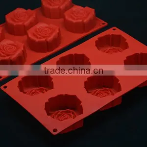 8 Cavity Silicone DIY Molds for Handmade Soap Cake Pudding thumbnail-3
