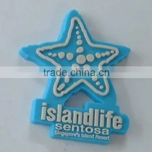 3D Soft PVC Starfish Fridge Magnet/refridgerator thumbnail-1