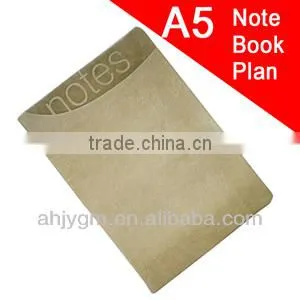 Different Languages With Leather/PU Cover A5 Diary/Weekly Note Book/Agenda. thumbnail-1