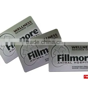 Custom Printing Embossed Number Gift Pvc Card thumbnail-6