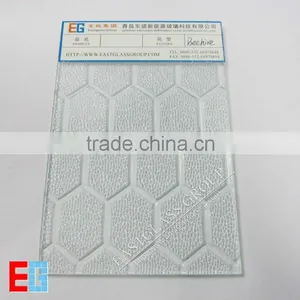 Factory Price 3-8mm Clear Beehive Patterned Glass thumbnail-1