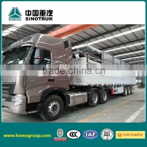 3 Axle Sidewall Trailer Semitrailer Truck Trailer thumbnail-3